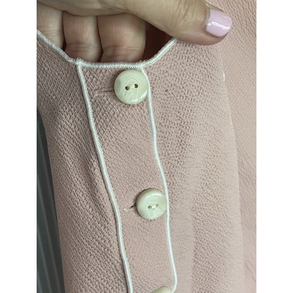 Rag & Bone Tia Sleeveless Top Button Trimmed Tank… - image 5